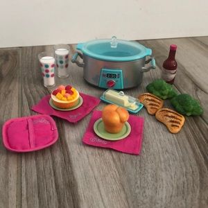 American Girl Doll Slow Cooker Set